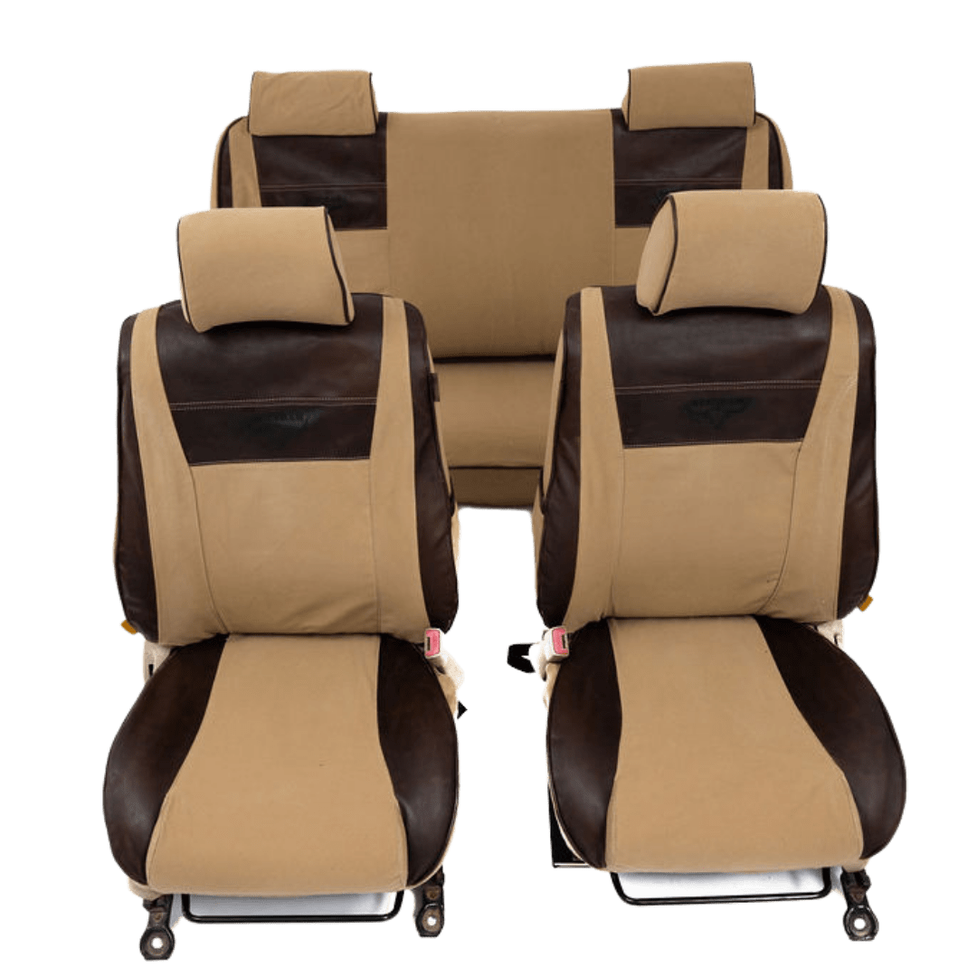 Legacy Plus – Sand Canvas & Textured Brown Leather