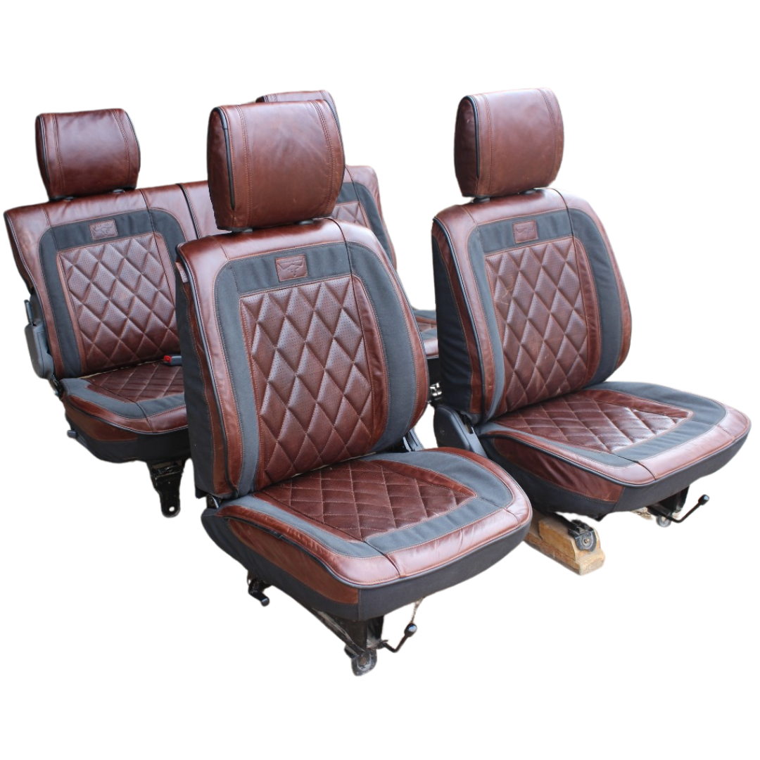 Legacy Pro - Charcoal Canvas and Brown Leather